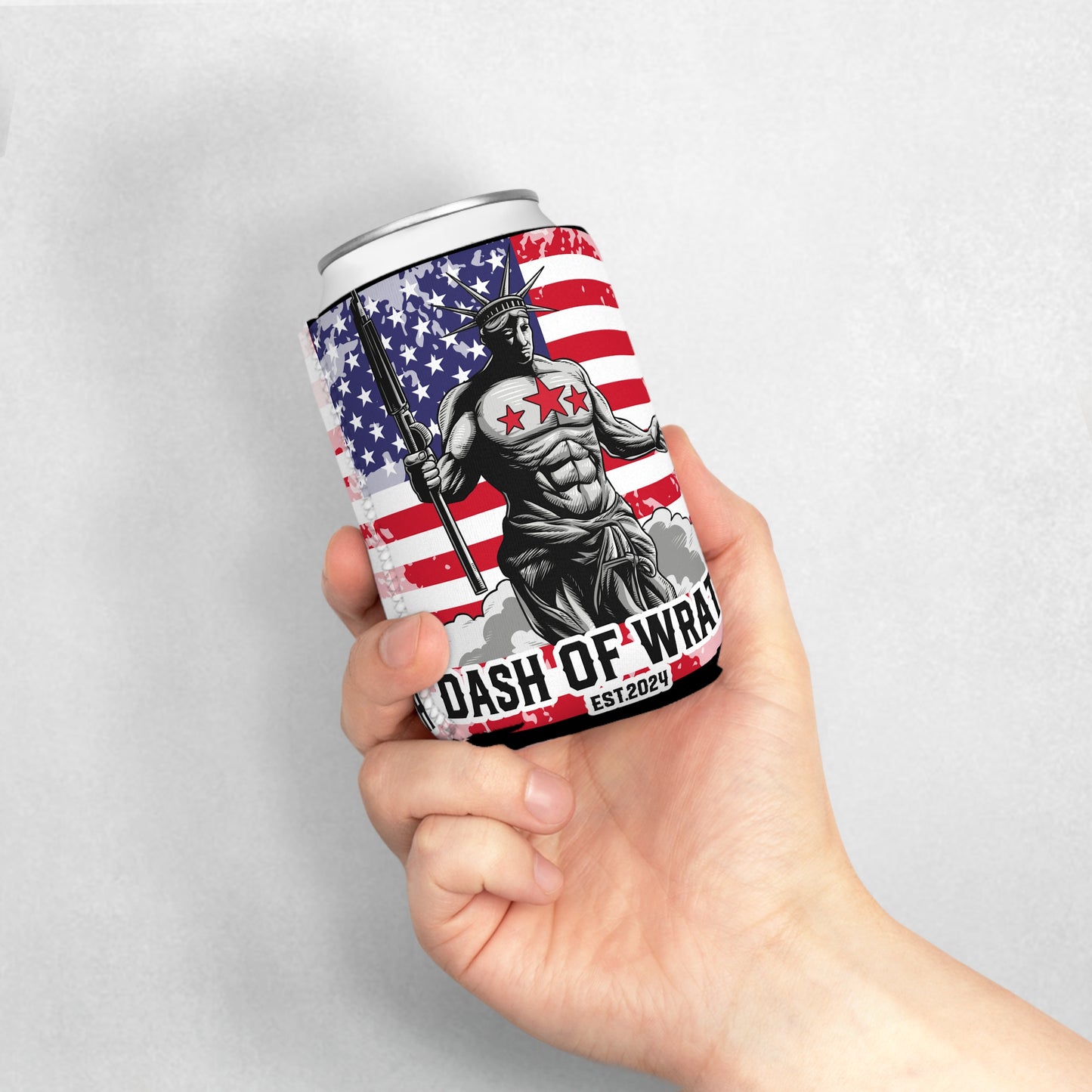 Dash of Wrath Can Cooler Sleeve