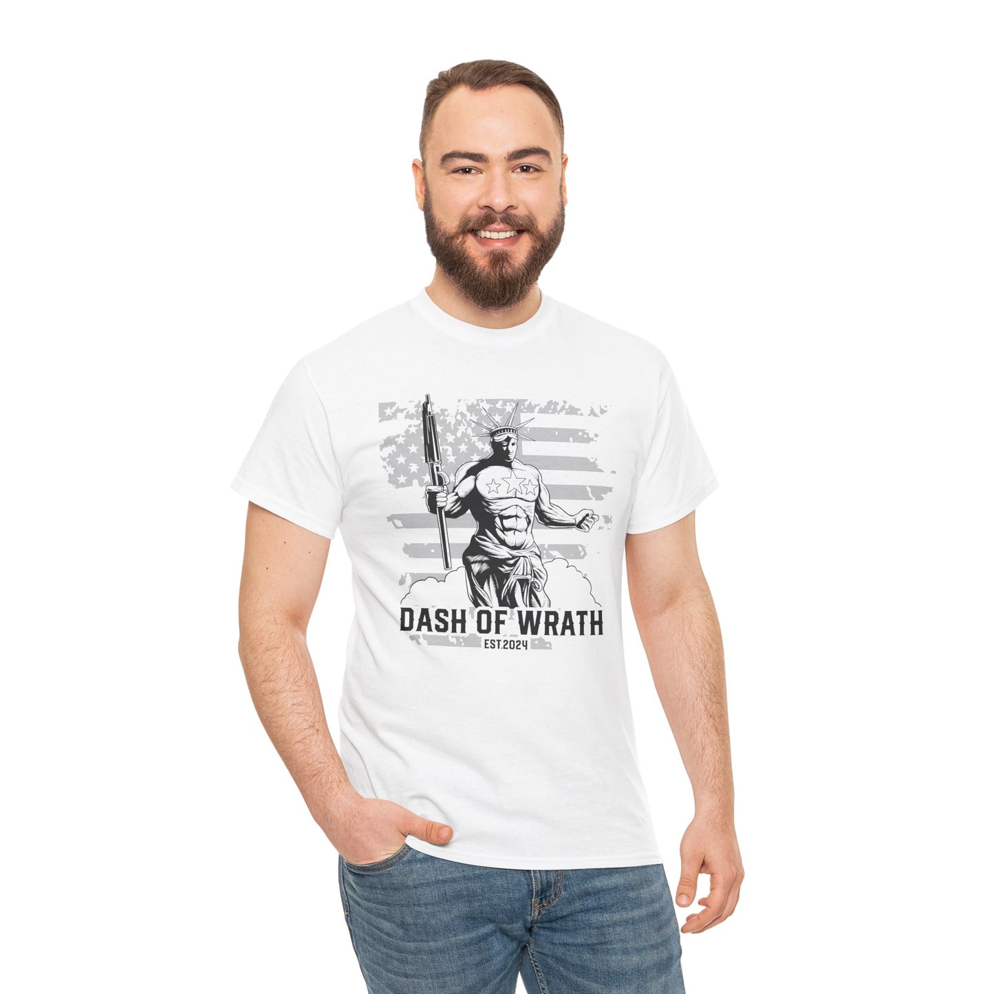 Dash of Wrath Unisex Heavy Cotton Tee