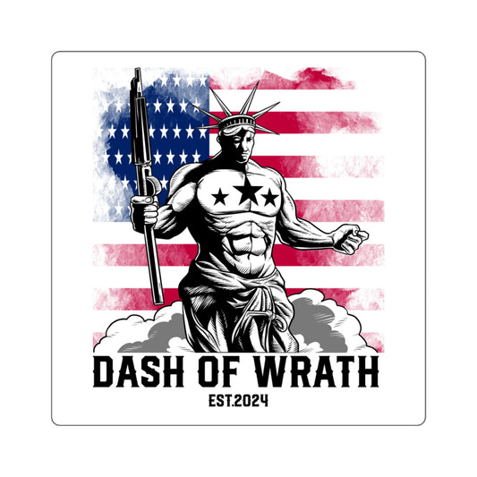 Dash of Wrath 2024 Square Stickers