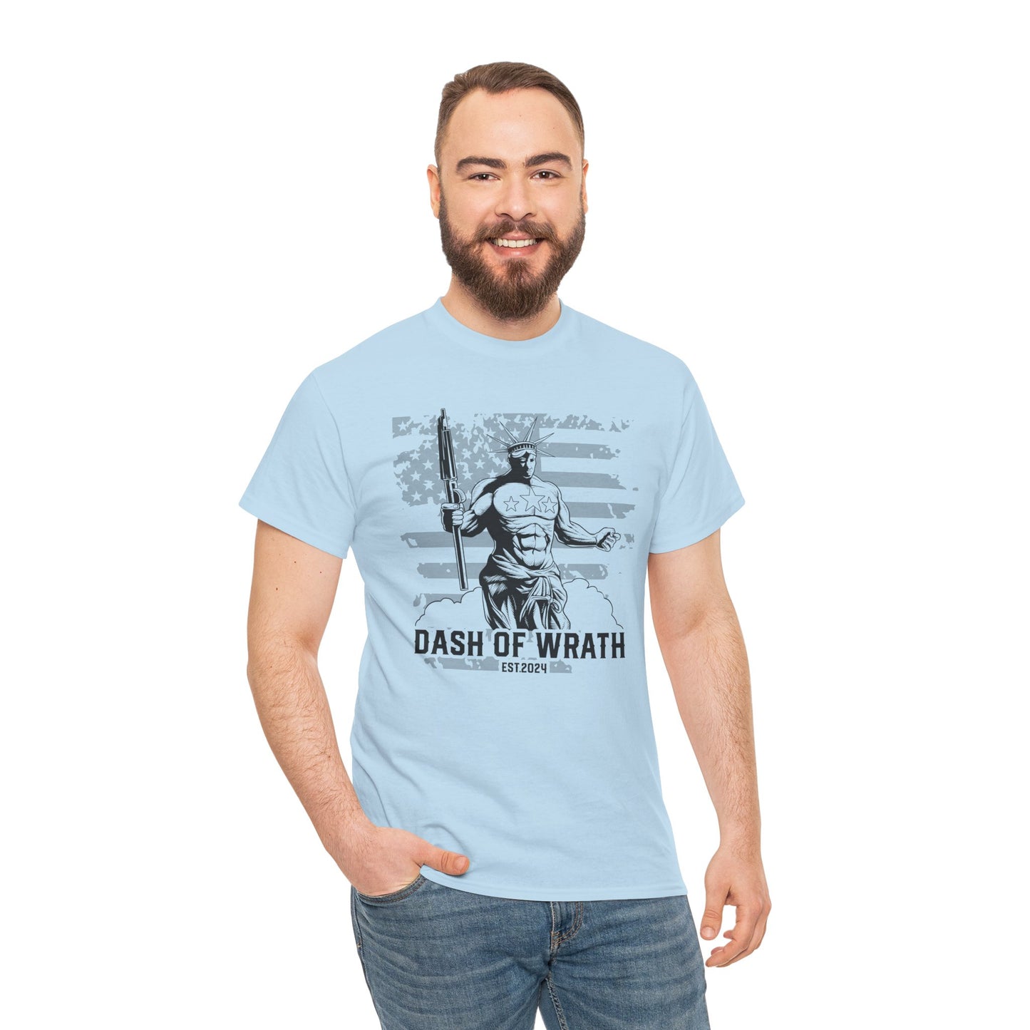 Dash of Wrath Unisex Heavy Cotton Tee