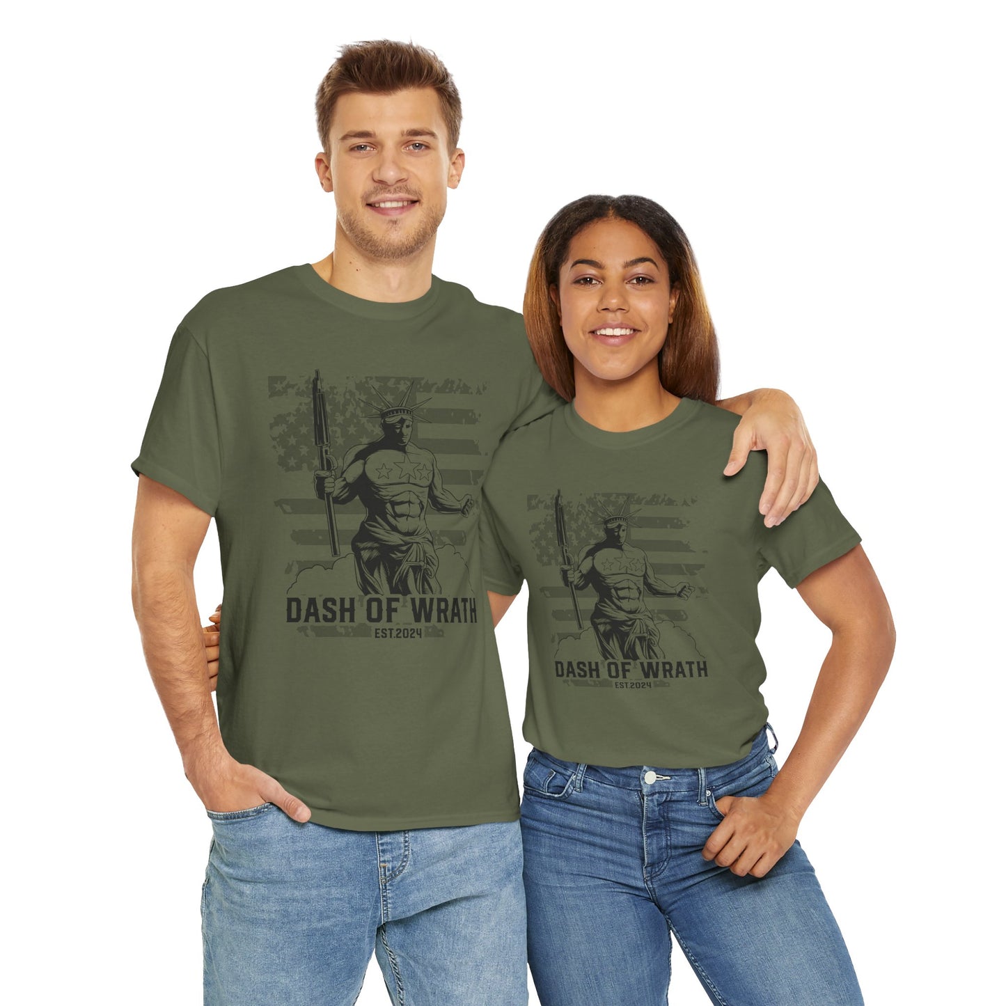 Dash of Wrath Unisex Heavy Cotton Tee