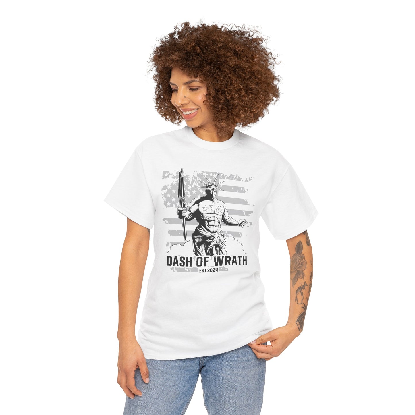 Dash of Wrath Unisex Heavy Cotton Tee