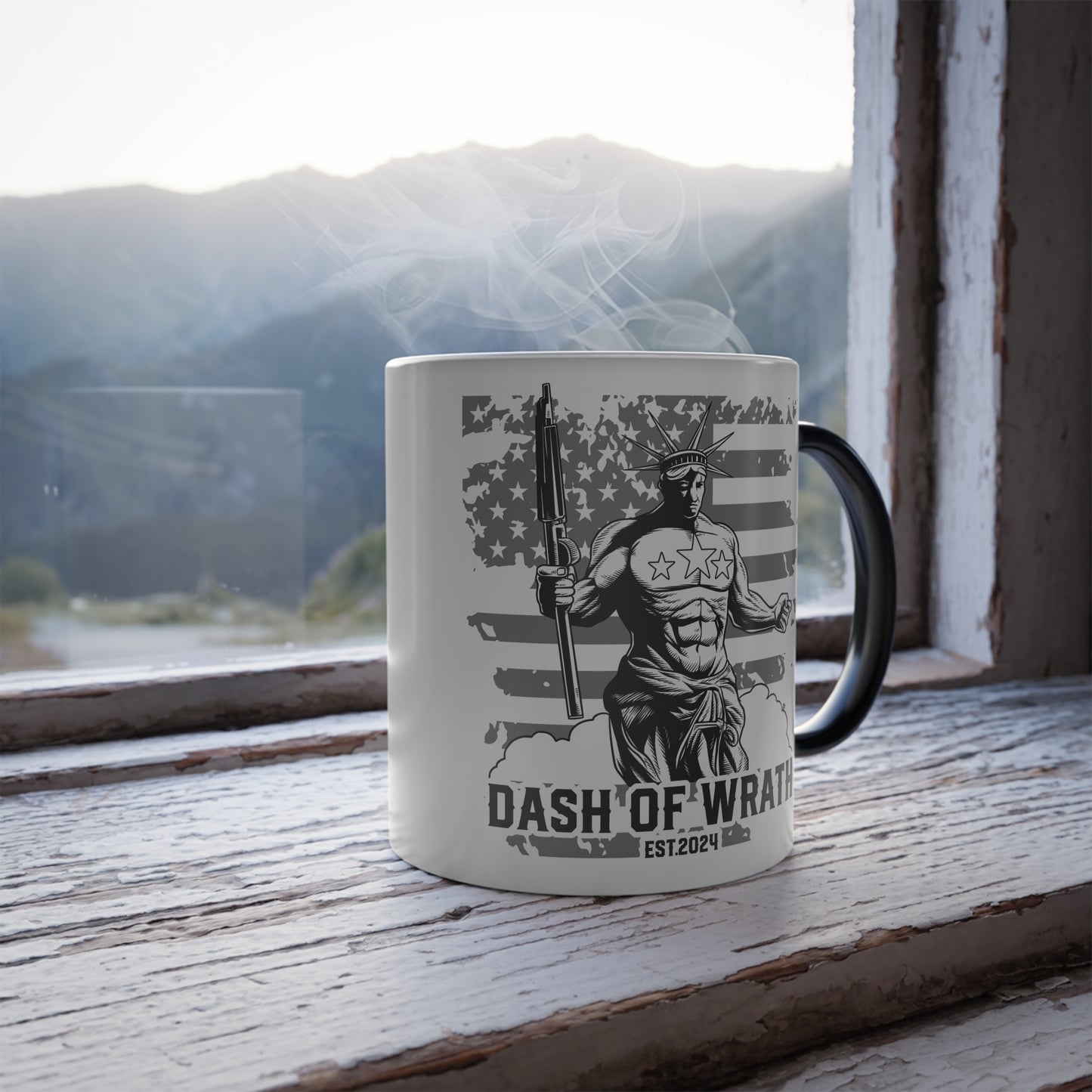 Dash of Wrath Color Morphing Mug, 11oz