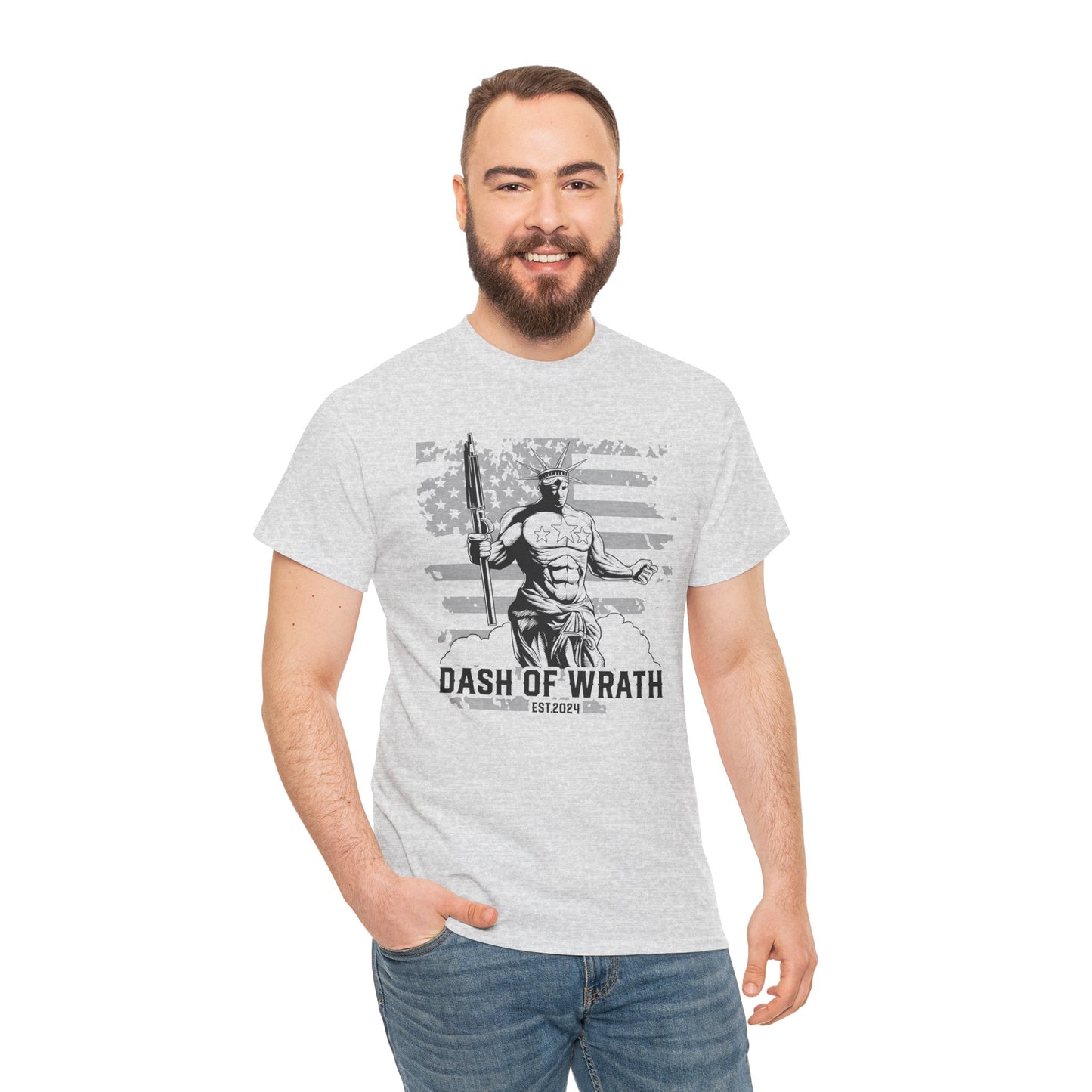 Dash of Wrath Unisex Heavy Cotton Tee