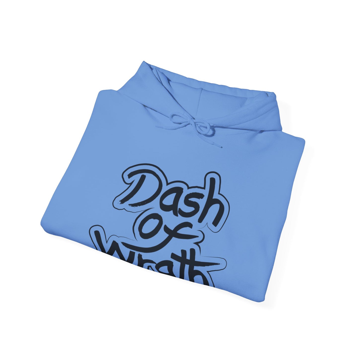 Hoodie Sweatshirt - 'Dash of Wrath' Design